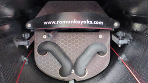How to install a K1 racing kayak foot pump